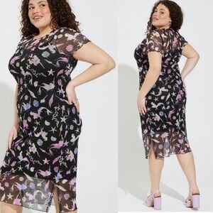 Torrid X Disney Little Mermaid Dress Size 1